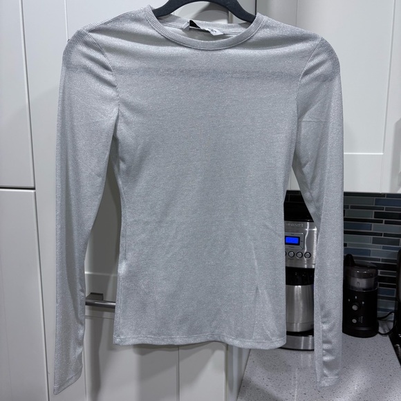 Mango Lurex long sleeve top - Picture 4 of 9